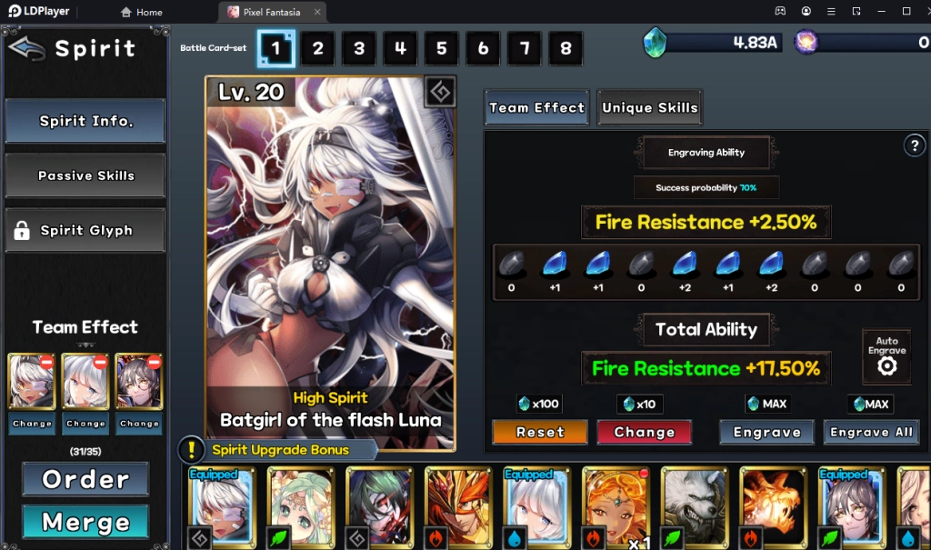 Pixel Fantasia แนะนำตัวที่ควรหา & เทคนิค Reroll หาตัวละครเร็วขึ้น 4 เท่า บน LDPlayer9