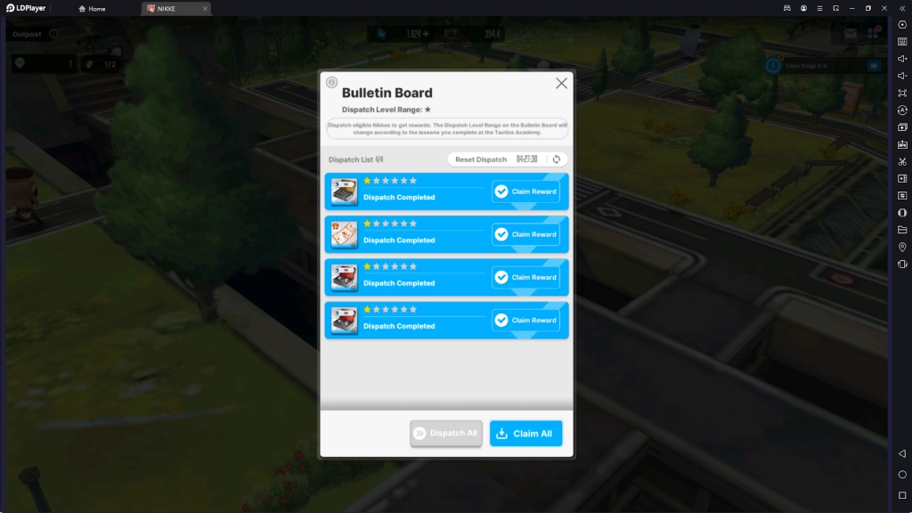 『HƯỚNG DẪN』Hướng dẫn cơ bản Outpost trong Goddess of Victory: Nikke