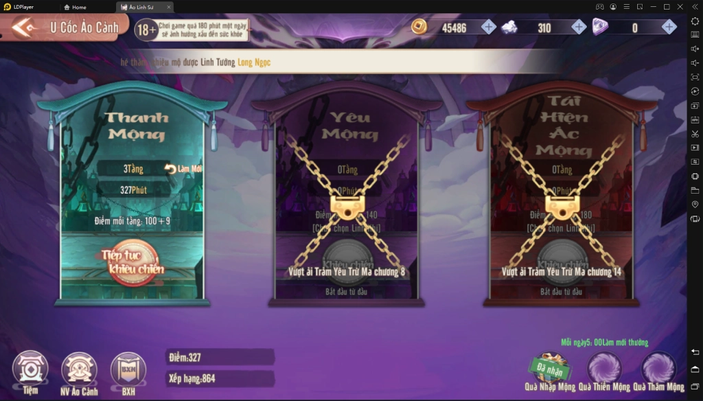 『HƯỚNG DẪN』Ảo Linh Sư - Các tính năng tân thủ