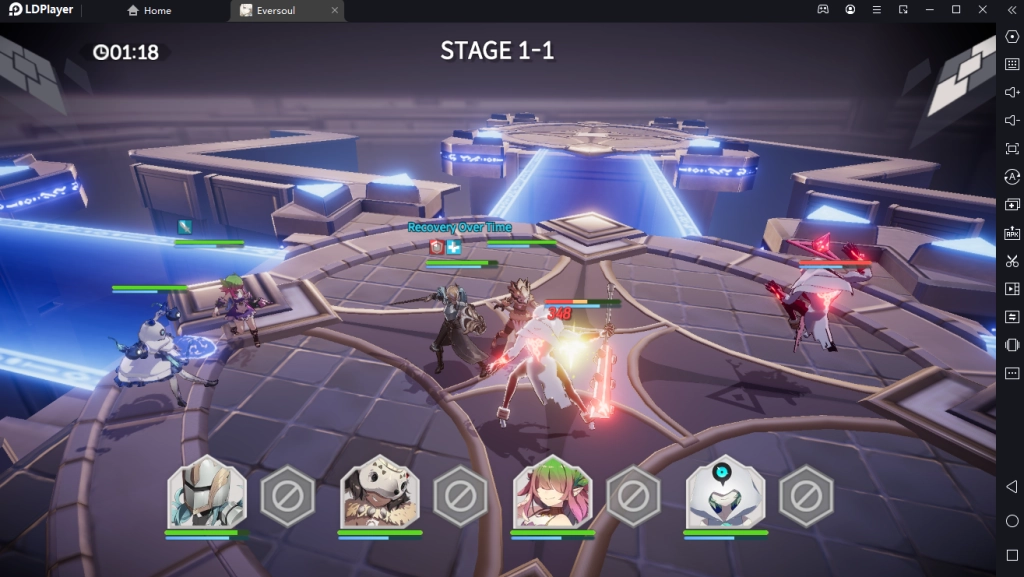 Eversoul เกมแนว Idle สร้างทีม วางกลยุทธิ์ และวิธีรีไอดีหาตัวละคร