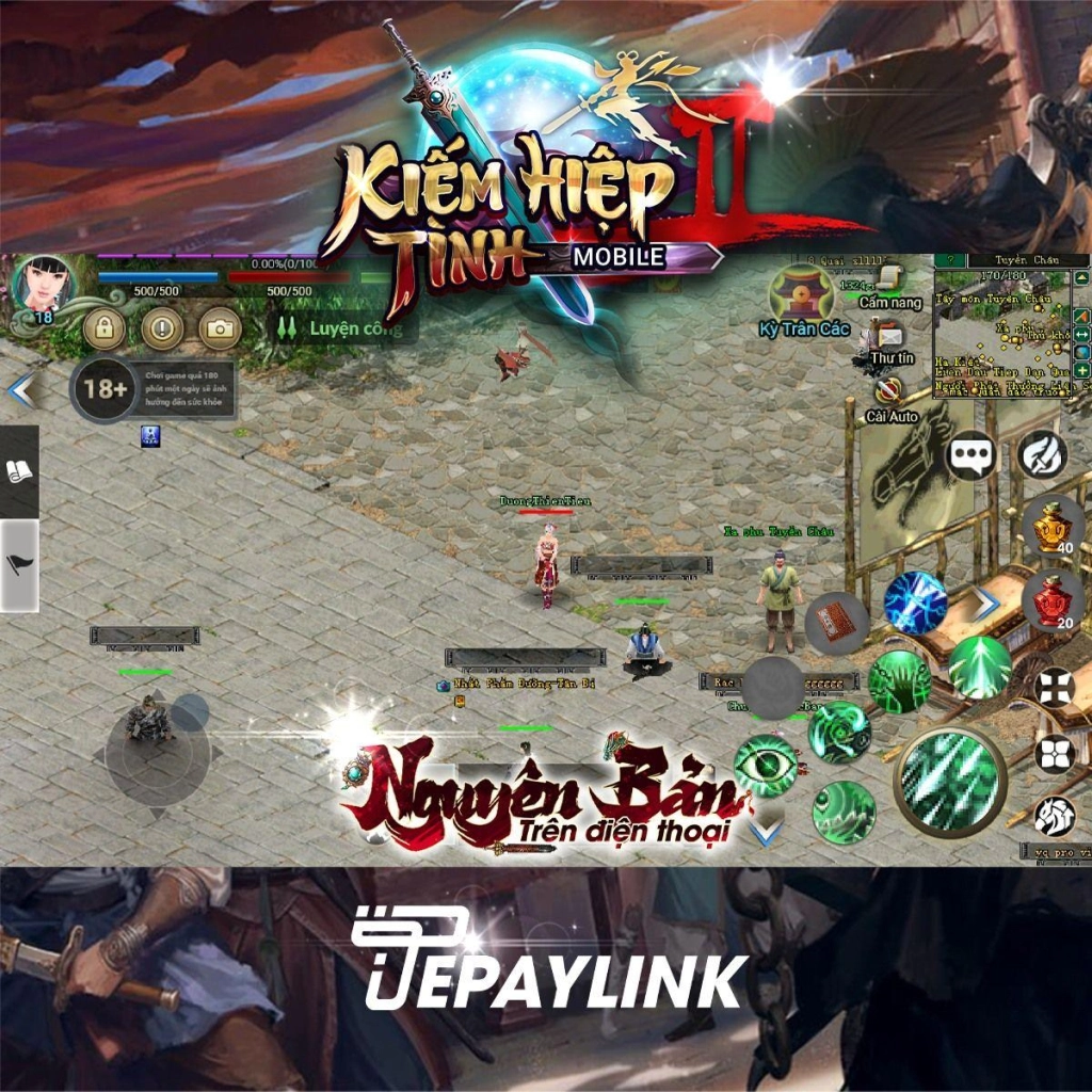 Kiếm Hiệp Tình 2 Mobile: Tổng hợp giftcode tân thủ & Cách nhập code mới nhất 11/2023