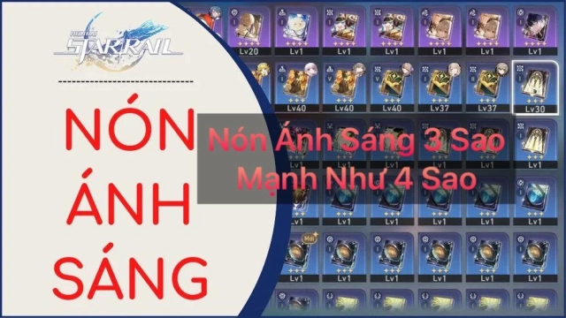 『HƯỚNG DẪN』Honkai: Star Rail: Nón Ánh Sáng 3 Sao Mạnh Như 4 Sao Nên Chơi.