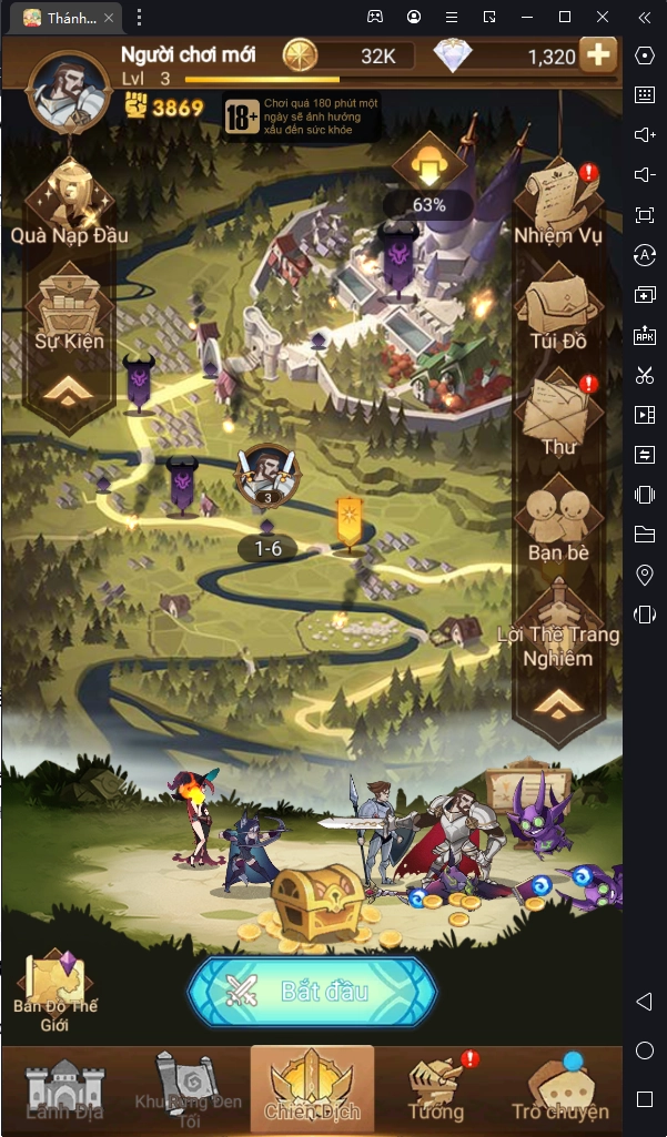 『GAME MỚI』Thánh Địa AFK: Game nhập vai thẻ tướng cốt truyện "Thần thoại Celtic" & cách tải game trên PC