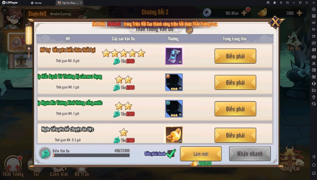 『HƯỚNG DẪN』Tây Du Phục Ma - Hướng Dẫn Tân Thủ cách chơi “Chuẩn” & cách tải game trên PC