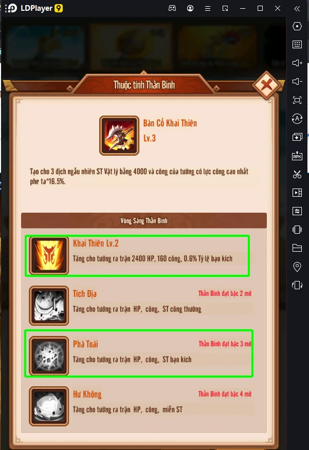 『HƯỚNG DẪN』Tam Quốc Chess: Sử Dụng Thần Binh Chuẩn Và Một Số Lưu Ý