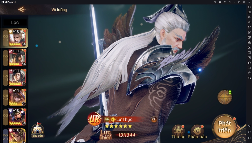 『HƯỚNG DẪN』Cái Thế Tranh Hùng: 4 Danh Tướng Phẩm R Siêu Ngon Vượt Ải Bí Thạch.