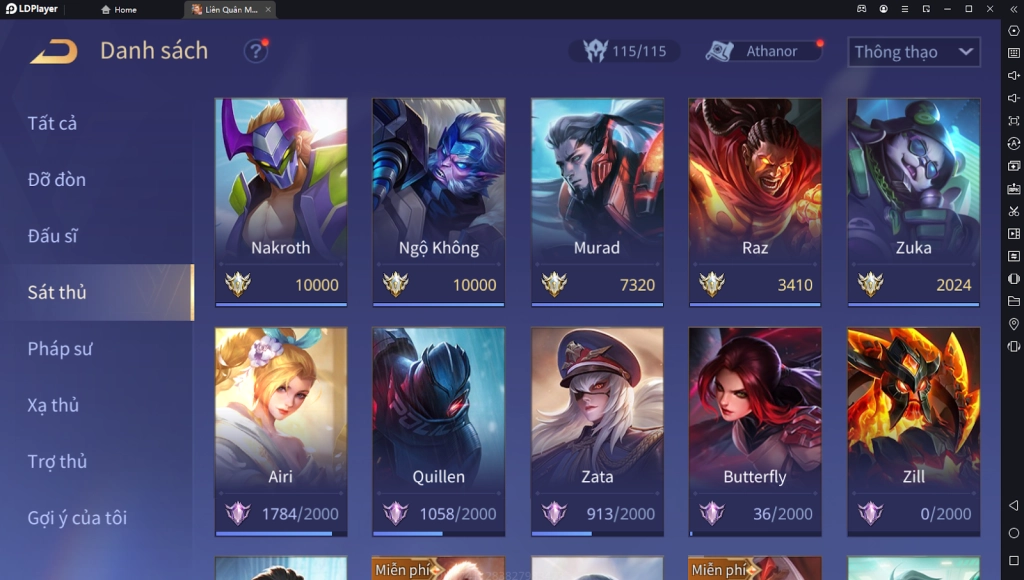 『HƯỚNG DẪN』LIÊN QUÂN MOBILE - VAI TRÒ CỦA CÁC TƯỚNG