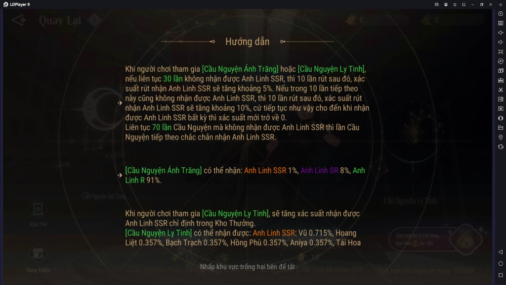 『HƯỚNG DẪN』Revelation - Thiên Dụ VNG nâng cấp Anh Linh / Pet toàn tập