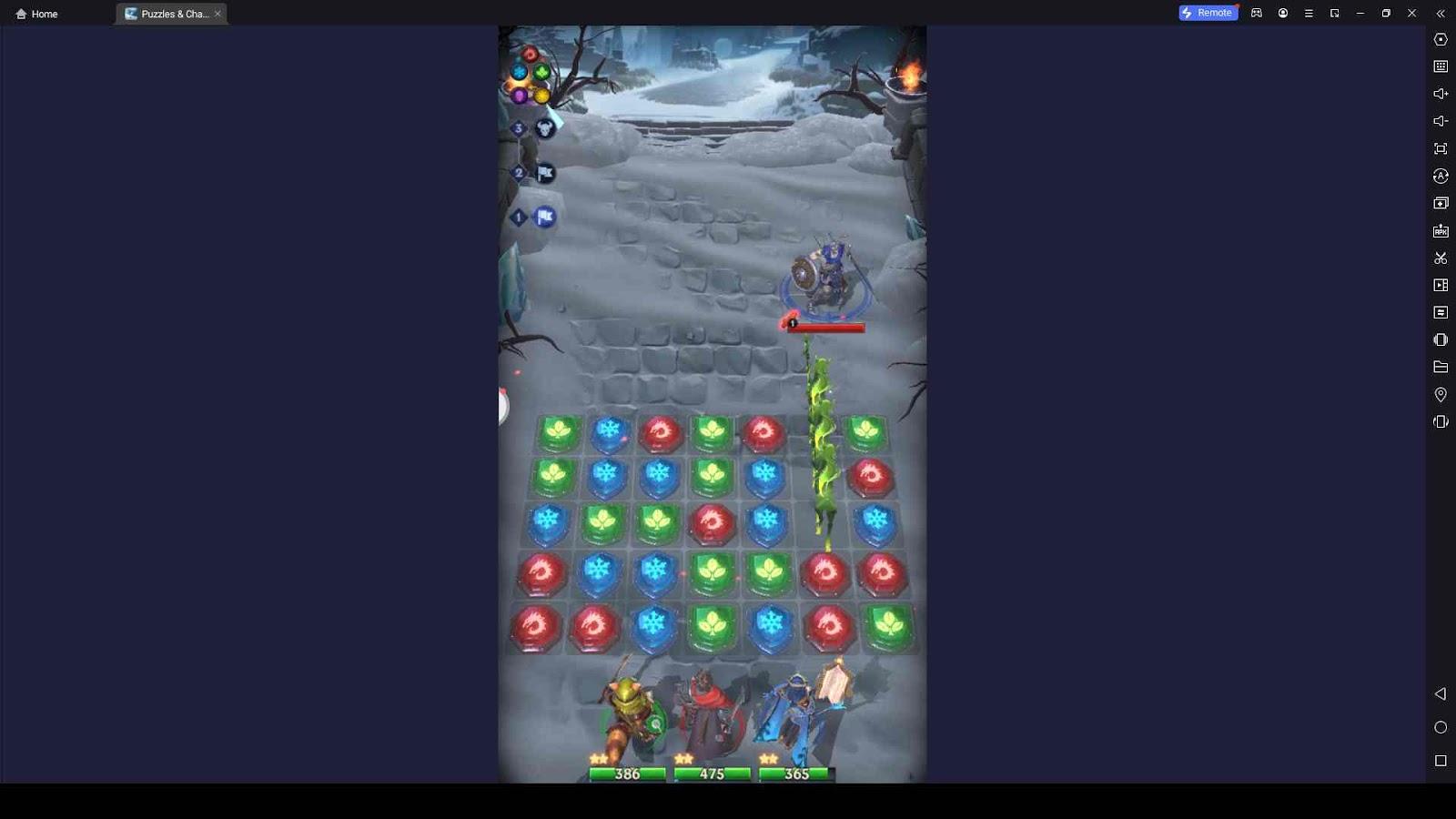 Puzzles & Chaos: Frozen Castle - Gameplays: 22 level (iOS & Android)