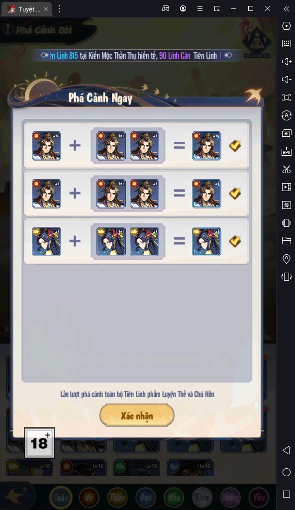 『HƯỚNG DẪN』Tuyệt Thế Cửu Thiên: Hướng Dẫn Tân Thủ Giai Đoạn Đầu Game