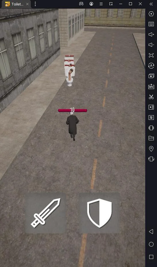 Играть в Toilet Fight бесплатно на ПК