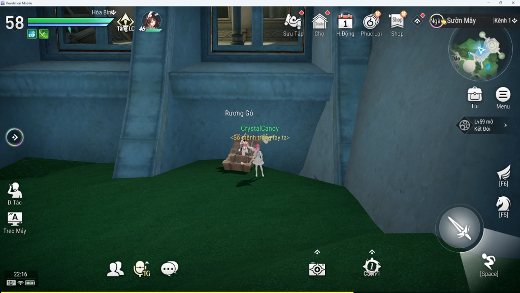 『HƯỚNG DẪN』Revelation - Thiên Dụ VNG vị trí rương báu thám hiểm Sườn Mây phần 1