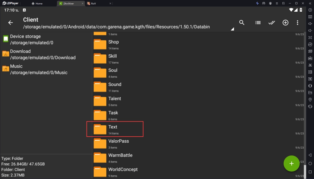 วิธีการตั้งค่า 120FPS ของ RoV บน LDPlayer9