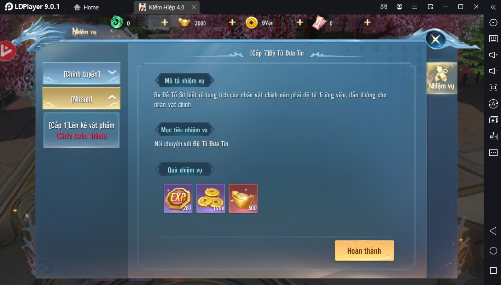 Kiếm Hiệp 4.0: Hướng Dẫn Tân Thủ Chơi Chuẩn Giai Đoạn Đầu