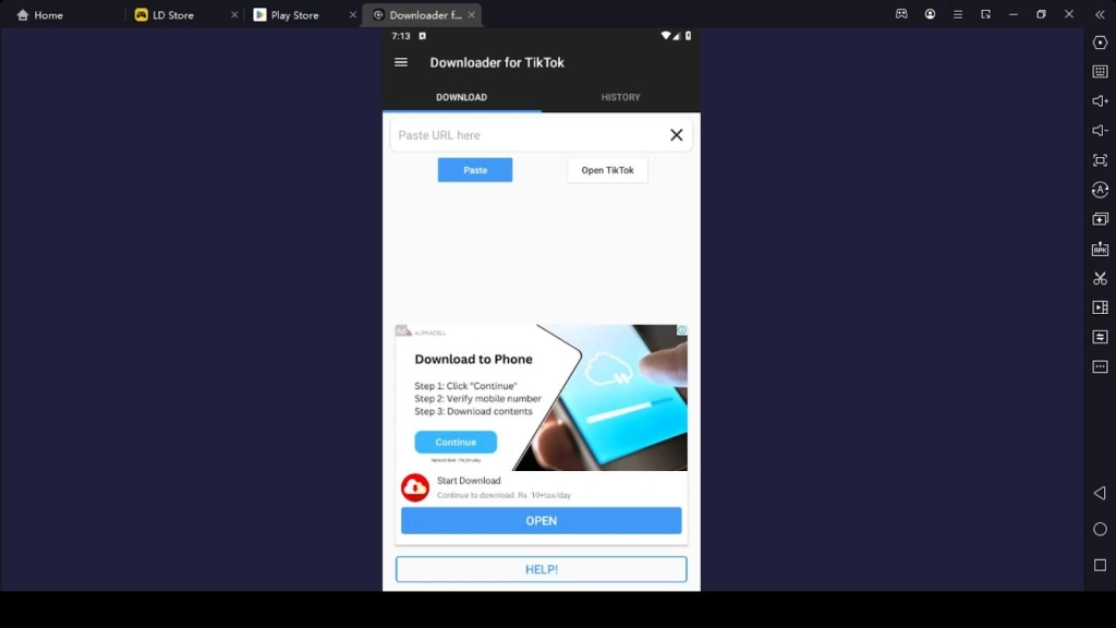 Downloader for TikTok
