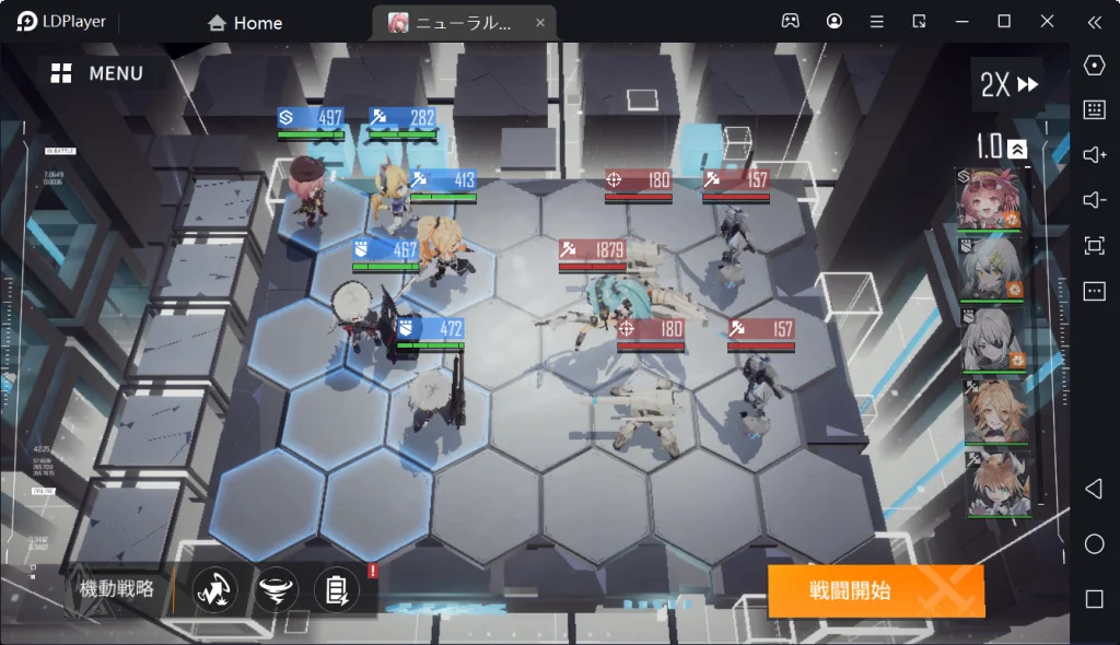 『ドールズフロントライン：ニューラルクラウド』ゲームシステムを紹介！【CBT先行レビュー】