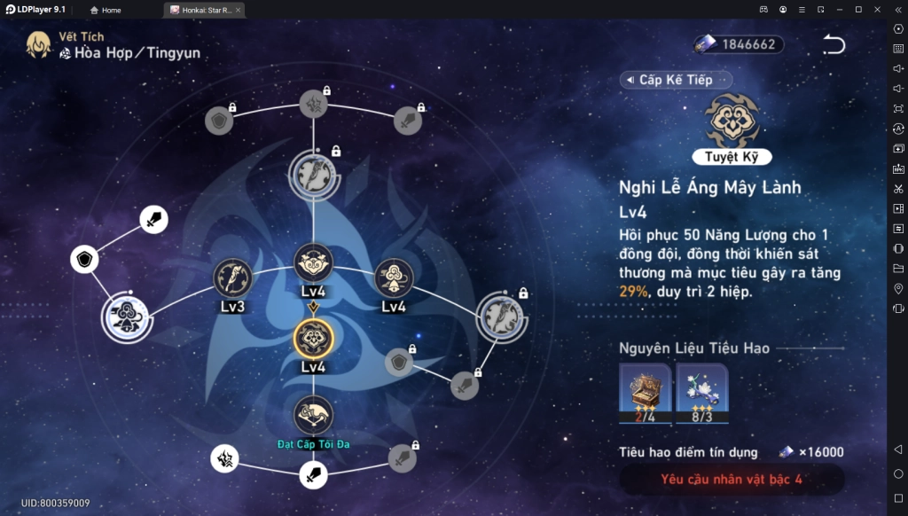 『HƯỚNG DẪN』Honkai: Star Rail: Hướng Dẫn Build Tingyun - Buff 4 Sao Khỏe Nhất