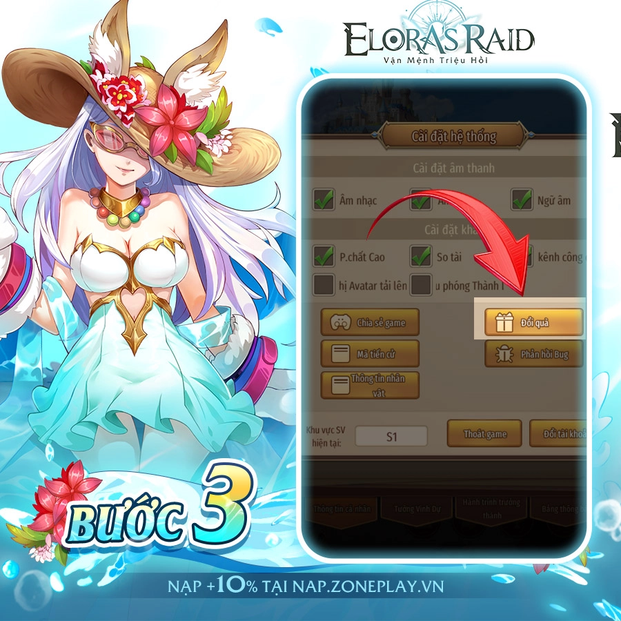 『GIFTCODE』Elora’s Raid: Vận Mệnh Triệu Hồi tổng hợp giftcode và cách nhập