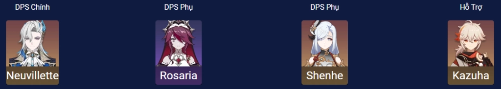 Genshin Impact: Build Neuvillette toàn diện và đội hình đề nghị