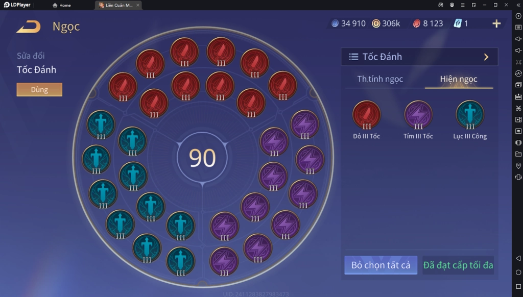 『HƯỚNG DẪN』LIÊN QUÂN MOBILE - XÂY DỰNG BẢNG NGỌC ĐA DỤNG