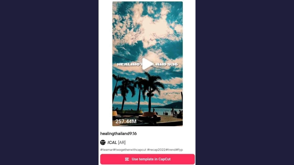 The Best CapCut Template for Videography – Trending 15 in 2023