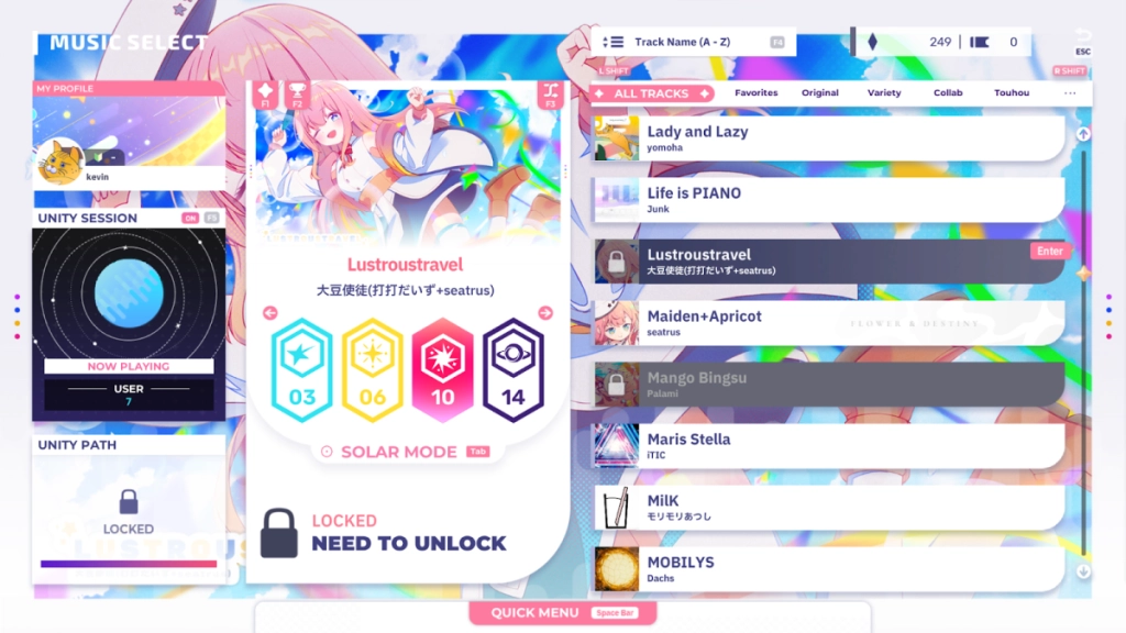 Sixtar Gate: Startrail Review - Rhythm Gameplay électrisant les stars