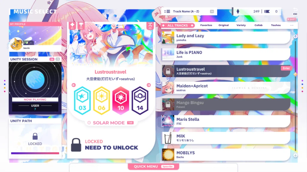 Sixtar Gate: Startrail Review - Rhythm Gameplay électrisant les stars