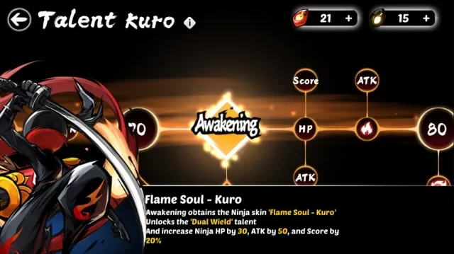 ninja-must-die-ios-android-screenshot-talent-awakening_jpg_640.webp Ninja Must Die: Guide du débutant - Tout ce que vous devez savoir pour commencer avec ce jeu de plateforme rapide