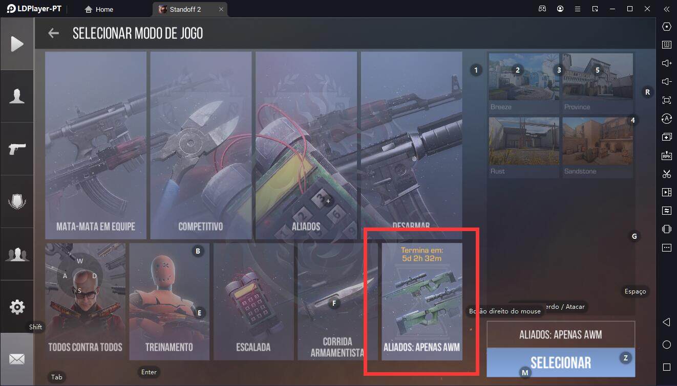 Como matar inimigos com AWM sem mira telescópica - Standoff 2