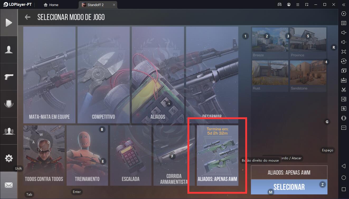 Como matar inimigos com AWM sem mira telescópica - Standoff 2