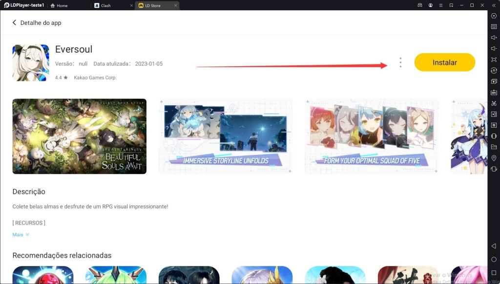 Como jogar o Eversoul com o melhor emulador de PC