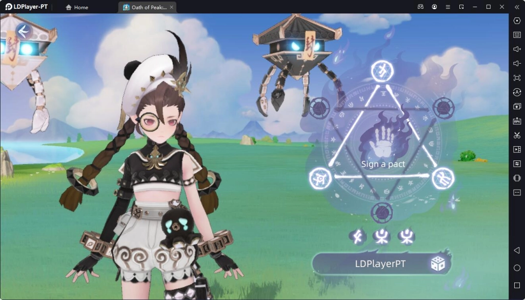 Como jogar o Oath of peak: Open world com o melhor emulador de PC