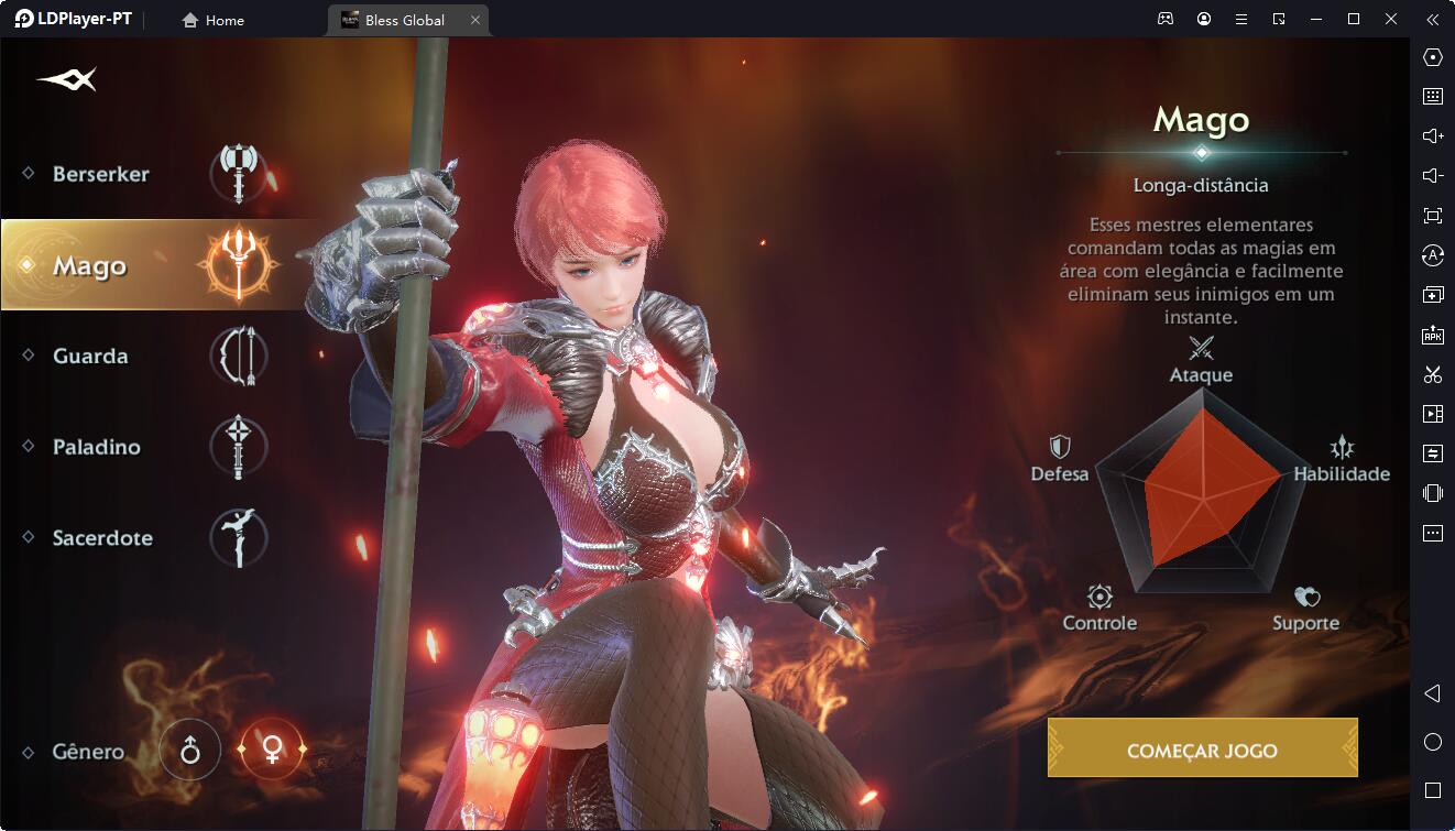 Como jogar o Bless Global com o melhor emulador de PC
